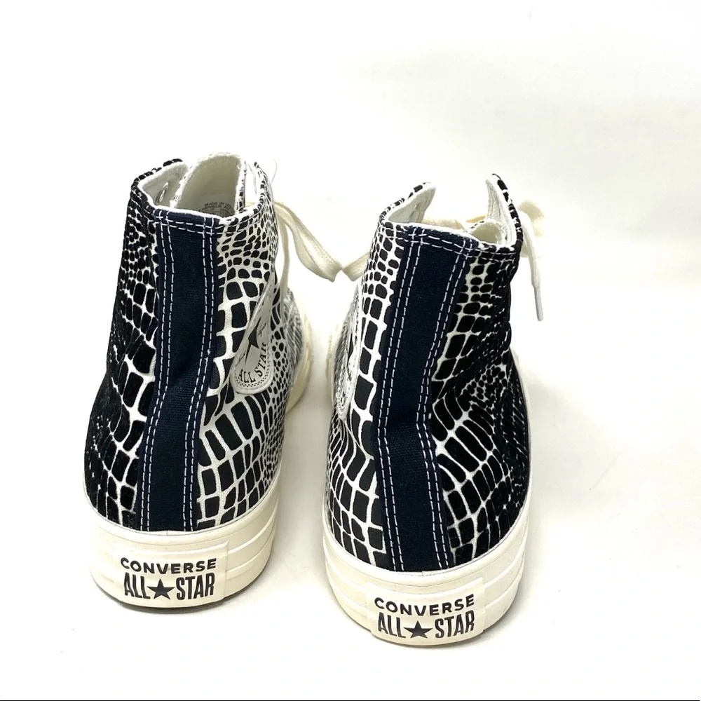 💖MEGA SALE💖Converse Chuck Taylor AS Shoes Women’s High Egret Black  570311F - Picture 6 of 9